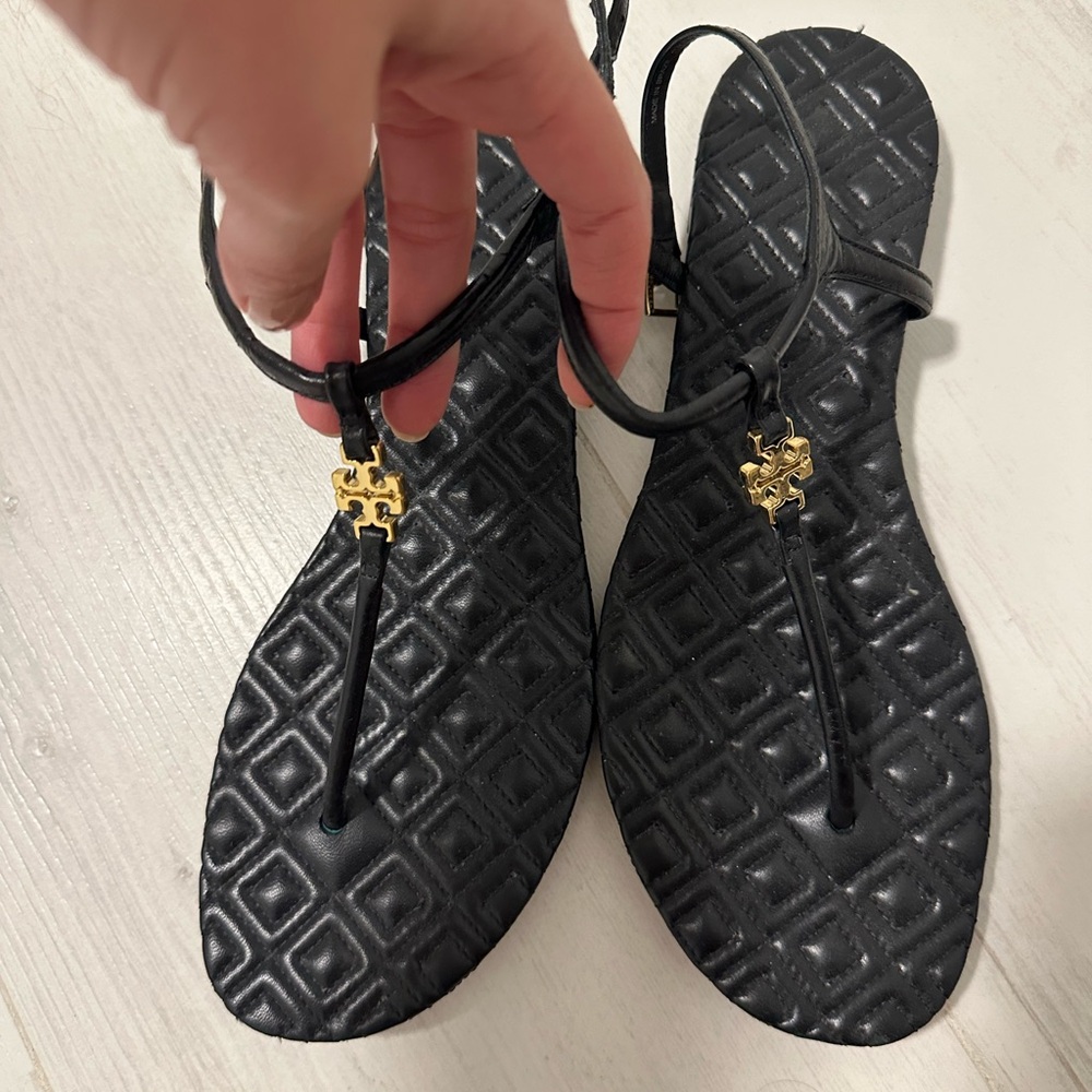 Black Tory Burch Sandals